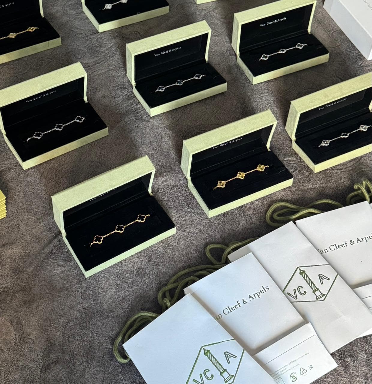 Pulso Trébol Oro Vermeil